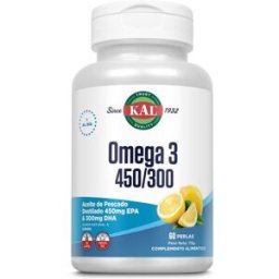 Solaray Omega 3 450 300 60 Cápsulas 60 Unidades