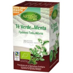 Herbes del Molí Te Verde Con Menta Eco 20 Filtros