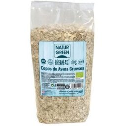 Naturgreen Copos de Avena Gruesos Sin Gluten Bio 1 kg