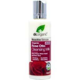 Dr. Organic Leche Limpiadora Rose Otto 150 ml