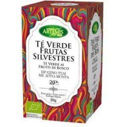 Herbes del Molí Te Verde Frutas Silvestres Filtros Eco 20 Filtros
