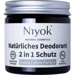 Niyok Desodorante + Antitraspirante sin Perfume 40 ml