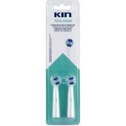 Kin Clean Recambio de Cabezal Cepillo Eléctrico Universal 2 Unidades