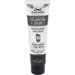 Hairgum Coloration Tinte Para Barba y Cabello 60 gr 6.1-Rubio Ceniza