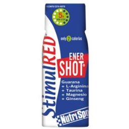 Nutrisport Stimul red ener shot Caja 20 unidades de 60 mililitros.