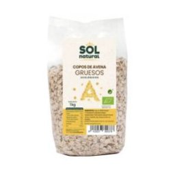 Sol Natural Copos de Avena Gruesos Familiar Bio 1 Kg