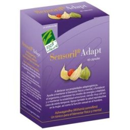 100% Natural Sensoril Adapt 60 Cápsulas