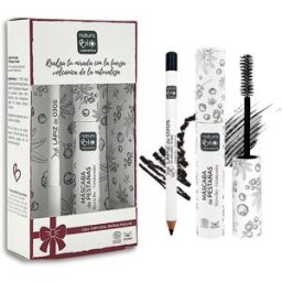 NaturaBIO Cosmetics Pack Maquillaje Ojos Negros 2 Piezas