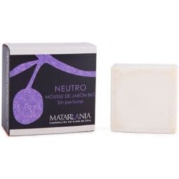 Matarrania Neutro Mousse de Jabón Bio sin perfume 120 gr
