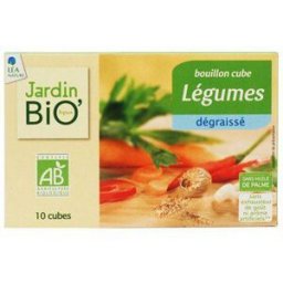 Jardin Bio Cubo de Caldo de Verduras 10 X 9 Gr
