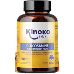 Kinoko Life Capsula de Glucosamina Condroitina Con Msm 240 Cápsulas