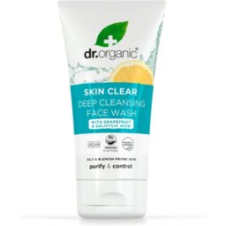 Dr. Organic Skin Clear Limpiador Facial para Piel Acneica o Manchas