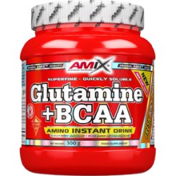 Amix Glutamine+Bcaa 300 gr Frutas del Bosque