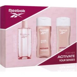 Reebok Activate Your Senses Woman Estuche 3 Piezas