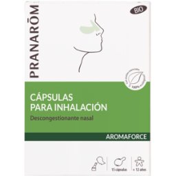 Pranarom Aromaforce Cápsulas para Inhalación 15 cápsulas 15 Unidades