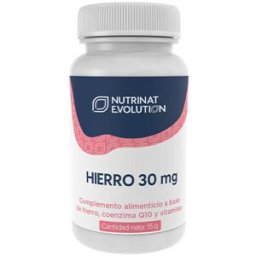Nutrinat Evolution Hierro 30 Mg 30 Cápsulas Vegetales