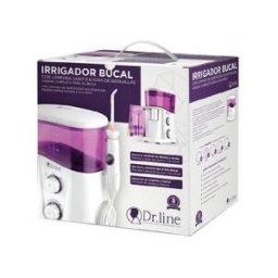 Dr Line Irrigador Bucal con Lámpara Sanitizadora de Boquillas Clarben