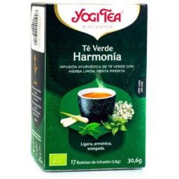 Yogi Tea Té Verde Infusión Harmony 17 Bolsitas