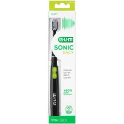 Gum Sonic Daily Cepillo de Dientes Sónico 1 Unidad Negro