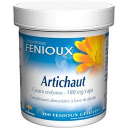 Fenioux Artichaut 180 mg x 200 Cápsulas