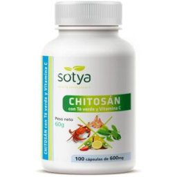Sotya Chitosan Té Verde y Vitamina C 100 cápsulas