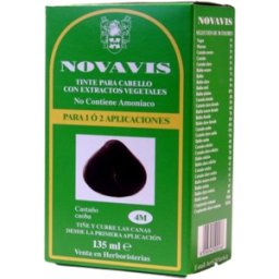 Novavis Tinte con Extractos Vegetales 135 ml 4M Castaño Caoba