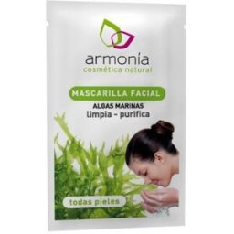 Armonía Cosmética Natural Mascarilla Facial de Algas 12 Sobres