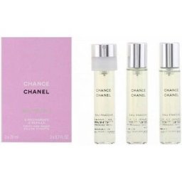 Chanel Chance Eau Fraiche Eau De Toilette Vaporizador Refill 3X 20 ml