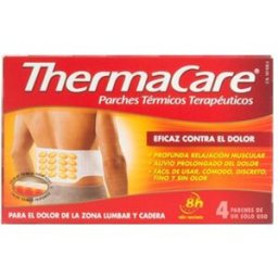 Thermacare Lumbar Parches Efecto Calor 4 Unidades