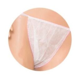 Eurostil Tanga desechable Blanco 100 Unidades