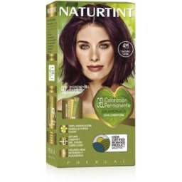 Naturtint Gel Coloración Permanente Tinte sin amoniaco 4M Castaño