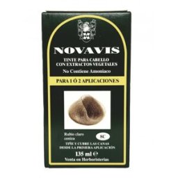 Novavis Tinte con Extractos Vegetales 135 ml 8C Rubio Claro Ceniza