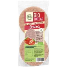 Sol Natural Tortias Yogurt con Fresa 6 Unidades 100 gr 100 gr