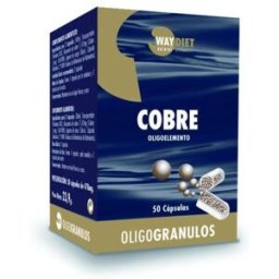 Waydiet Cobre Oligogranulos 50 Cápsulas