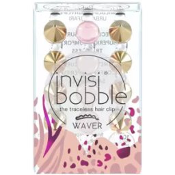 Invisibobble Pinza para el Cabello Wildlife Nightlife 3 uds