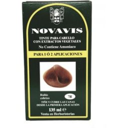 Novavis Tinte con Extractos Vegetales 135 ml 7R Rubio Cobrizo