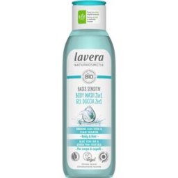 Lavera Basis Sensitiv Gel de Ducha y Champú 2 en 1 250 ml