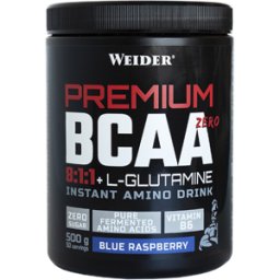 Weider Premium Bcaa 8:1:1 + Lglutamina Blue Raspberry 500 gr