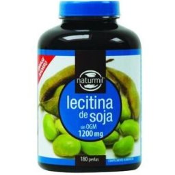 Naturmil Lecitina de soja 1200 mg 180 Perlas