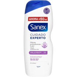 Sanex Cuidado Experto Gel de Ducha Pro Hydrate 600 ml