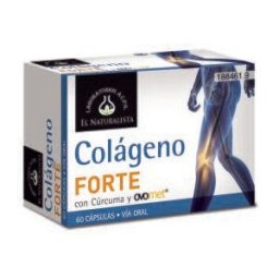 El Naturalista Colágeno Forte Con Cúrcuma & Ovomet 60 Cápsulas
