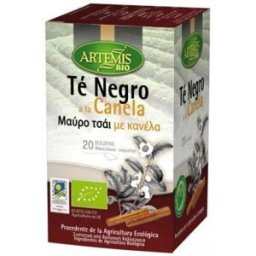Herbes del Molí Te Negro Canela Infusion Eco 20 Filtros