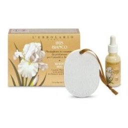 L'Erbolario Iris Blanco Medallón Cerámica Perfumado 30 ml