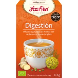 Yogi Tea Infusión Ayurvédica de Hierbas para la Digestión 17 bolsitas