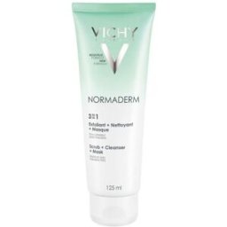 Vichy Normaderm 3 en 1 Exfoliante + Limpiador + Mascarilla 125 ml