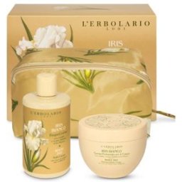 L'Erbolario Iris Blanco Crema de Baño 300 ml + Crema Corporal 300 ml