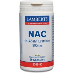 Lamberts Nac (N-Acetil Cisteina) 300 Mg 90 Cápsulas
