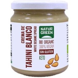 Naturgreen Tahin Puré Sésamo Tostado Blanco Bio 300g 300 gr