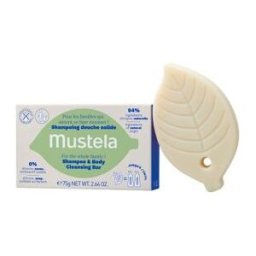 Mustela Bio Champú Sólido Cabello y Cuerpo 75 gr