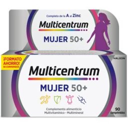 Multicentrum Mujer 50+ Comprimidos 90 Unidades